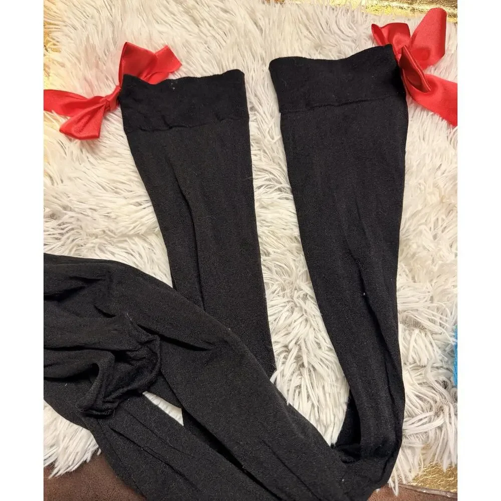 LOT PANTYHOSE 5 Pair Pink Bling Nude Flesh Blue Black Hosiery Craft Wear DANCERS